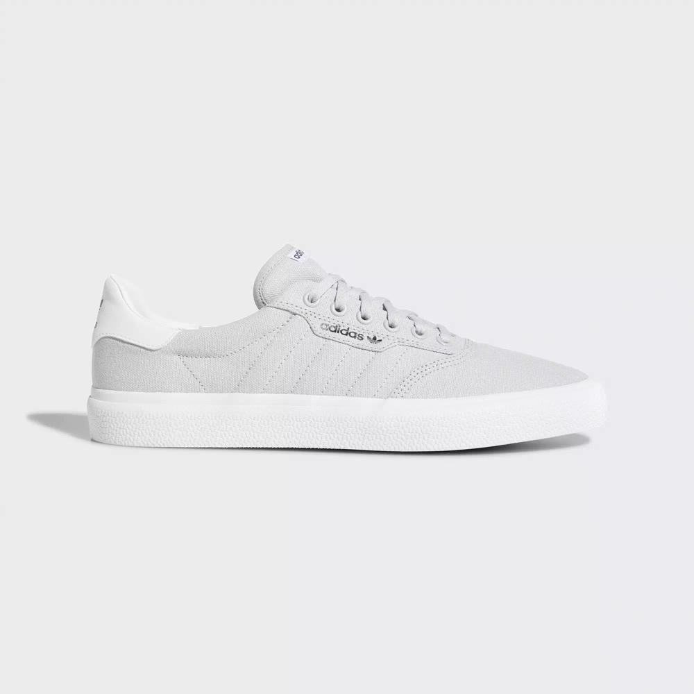 Adidas 3MC Vulc Tenis Grises Para Hombre (MX-21019)